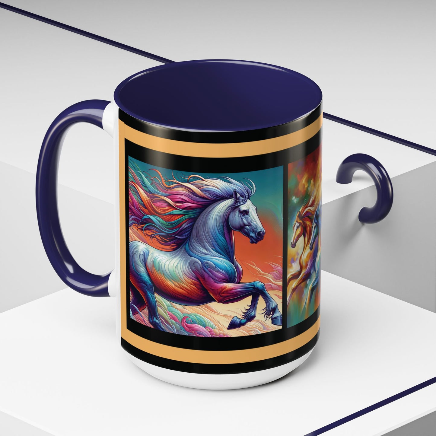 Coffee Mug Cloud Horses 11oz, 15oz