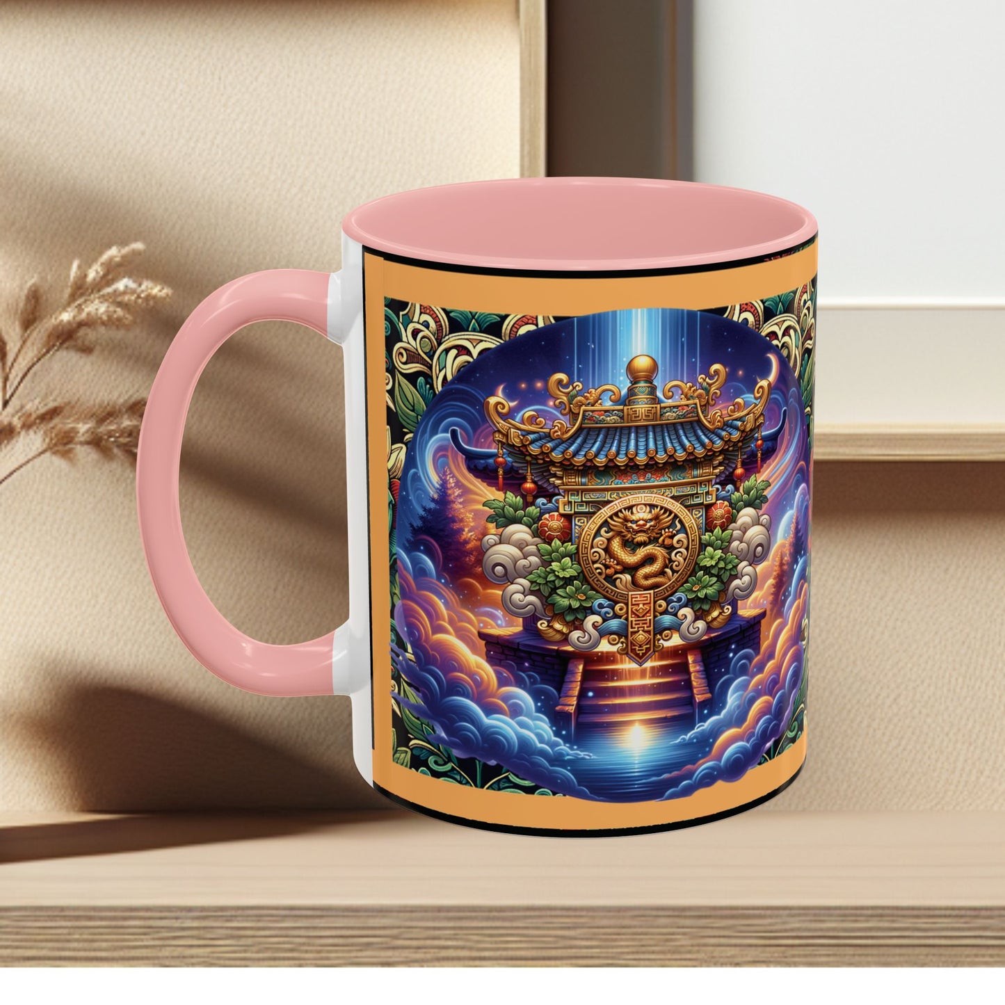 Mug Mystic Temple Rose Coffee Mug 11oz 15oz