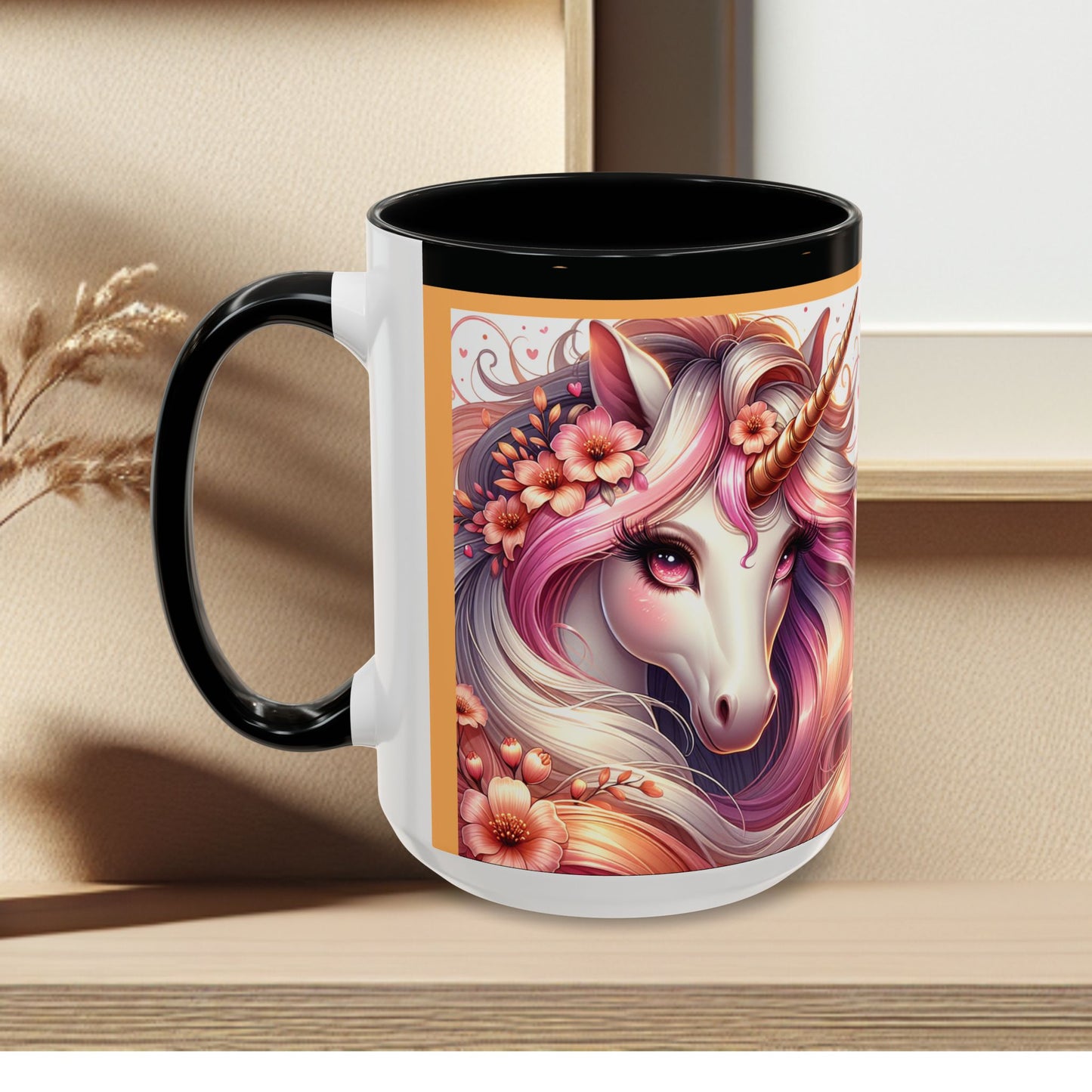 Mug Coffee Unicorns Night and Day - 11oz, 15oz