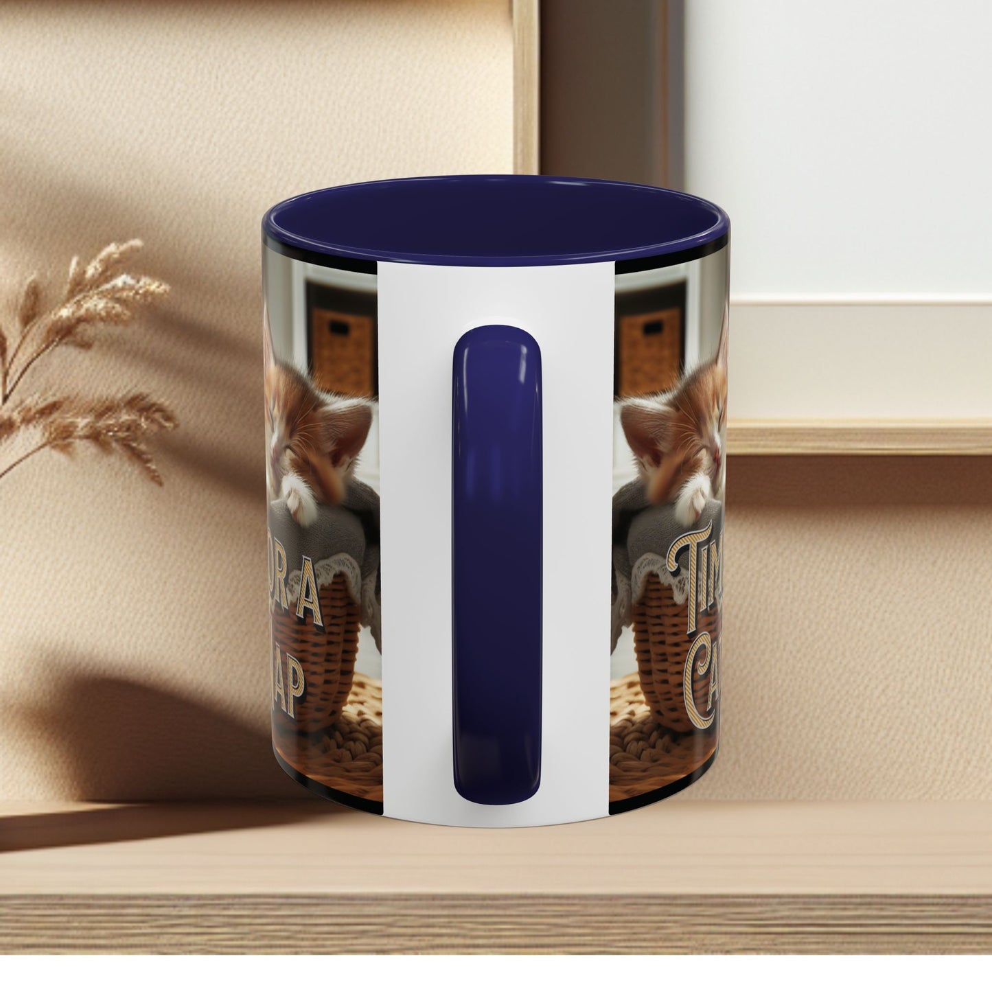Coffee Mug - Time for a Cat Nap Accent (11, 15oz)