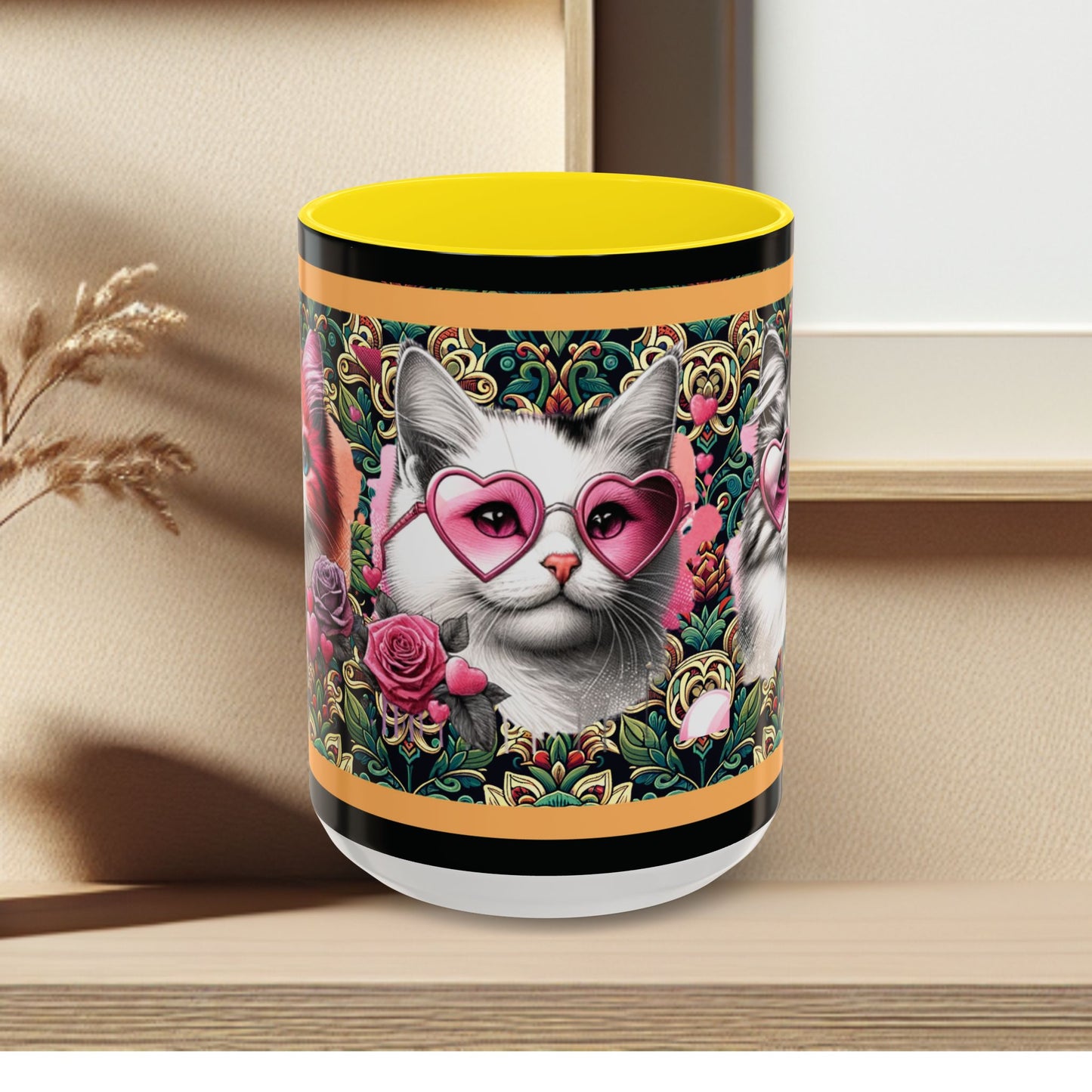 Coffee Mug Kittens Friends