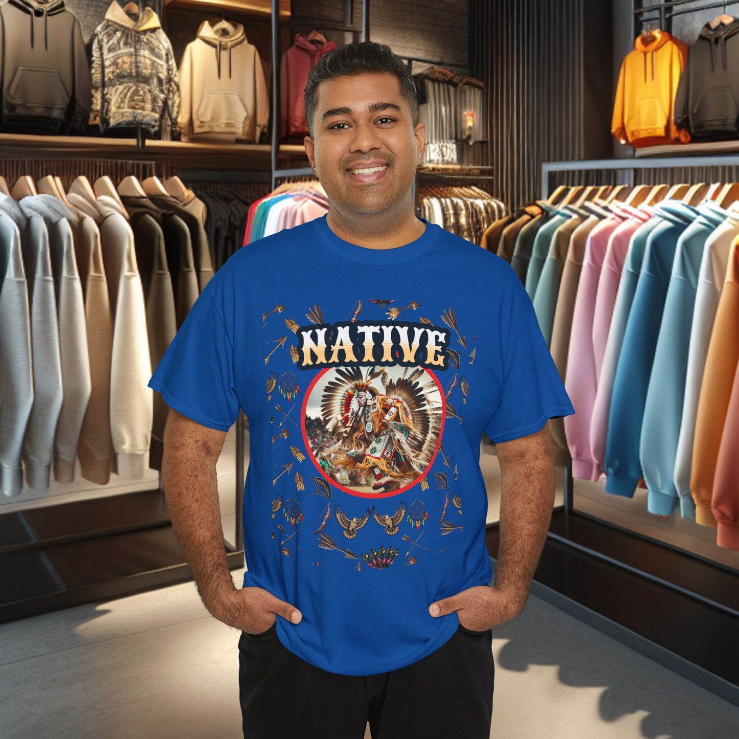 Men's Native - American Native Dancer Tee