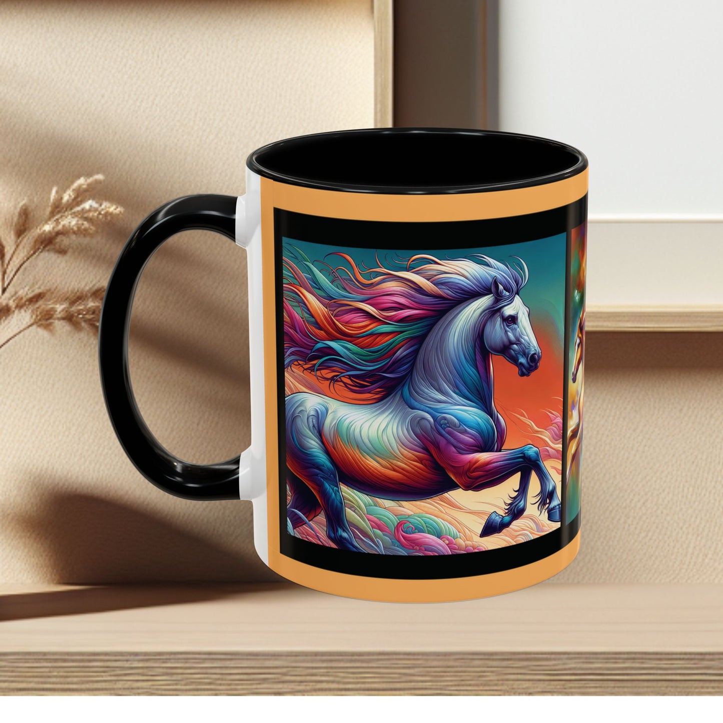 Coffee Mug Cloud Horses 11oz, 15oz