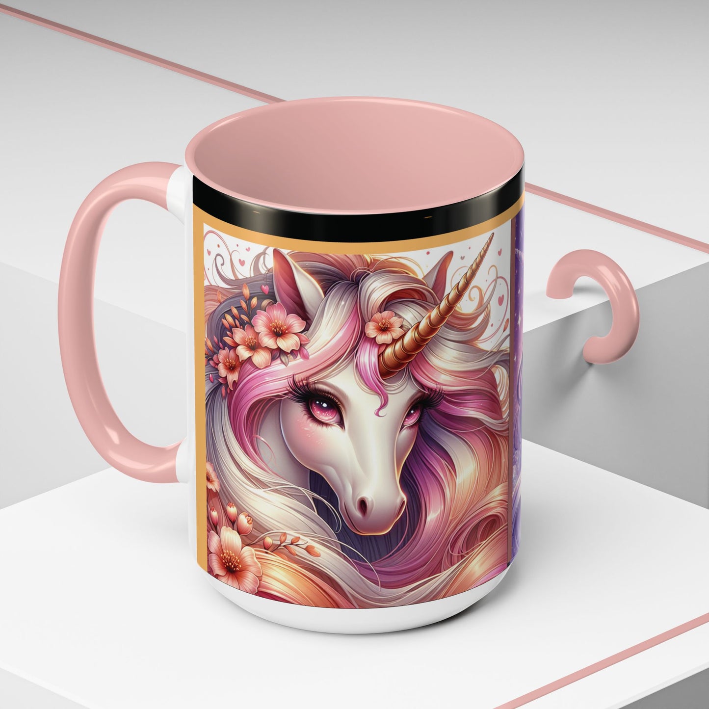 Mug Coffee Unicorns Night and Day - 11oz, 15oz
