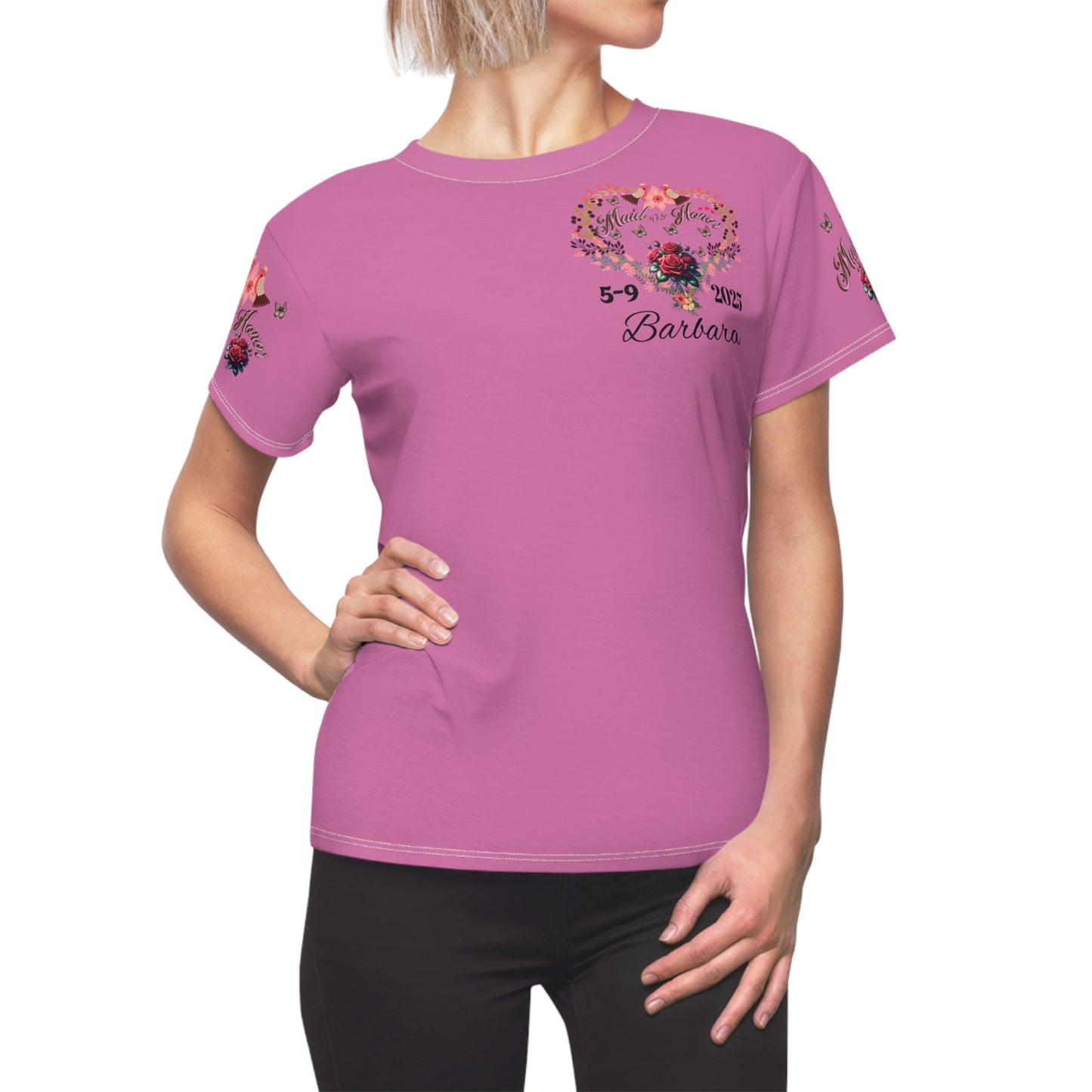 Maid of Honor Tee - Women's Cut & Sew Graphic T-Shirt