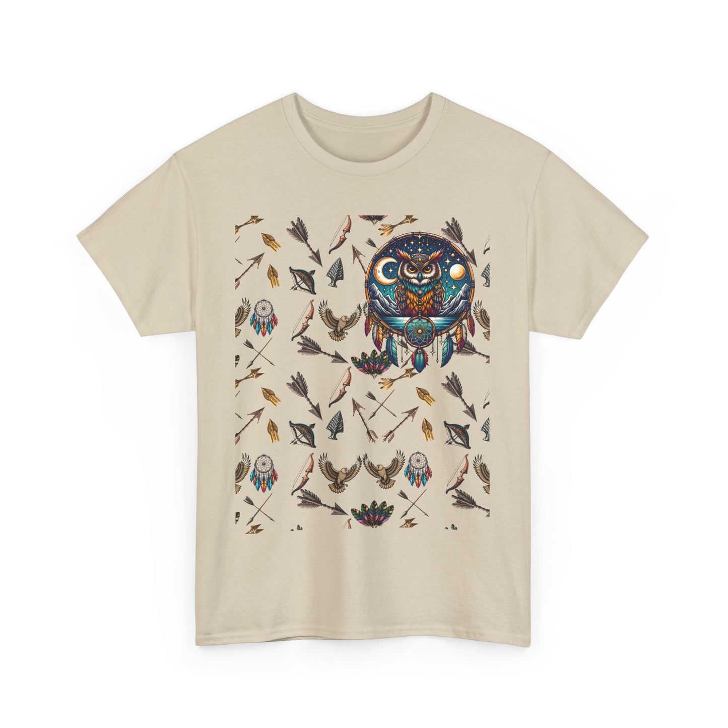 Men's Owl Dreamcatcher Graphic Tee,