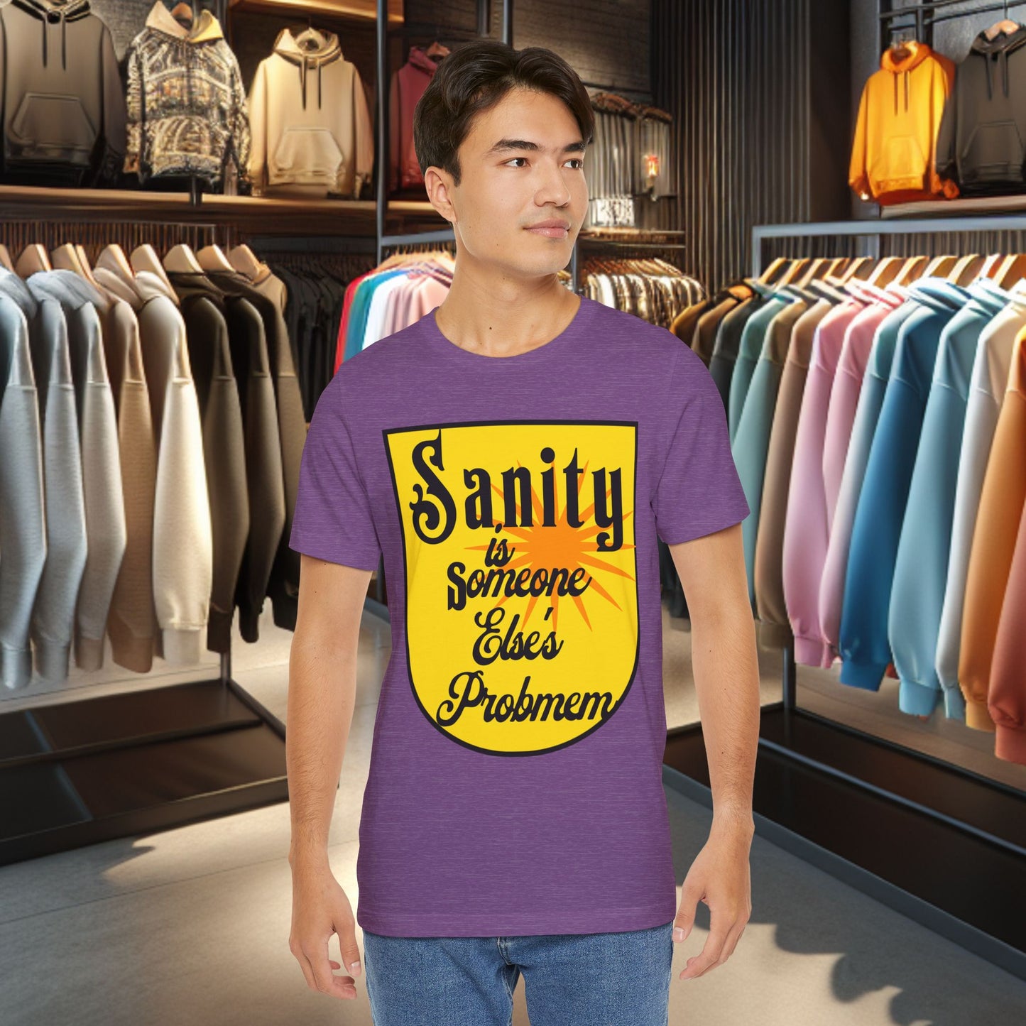 Funny Sanity Unisex Tee