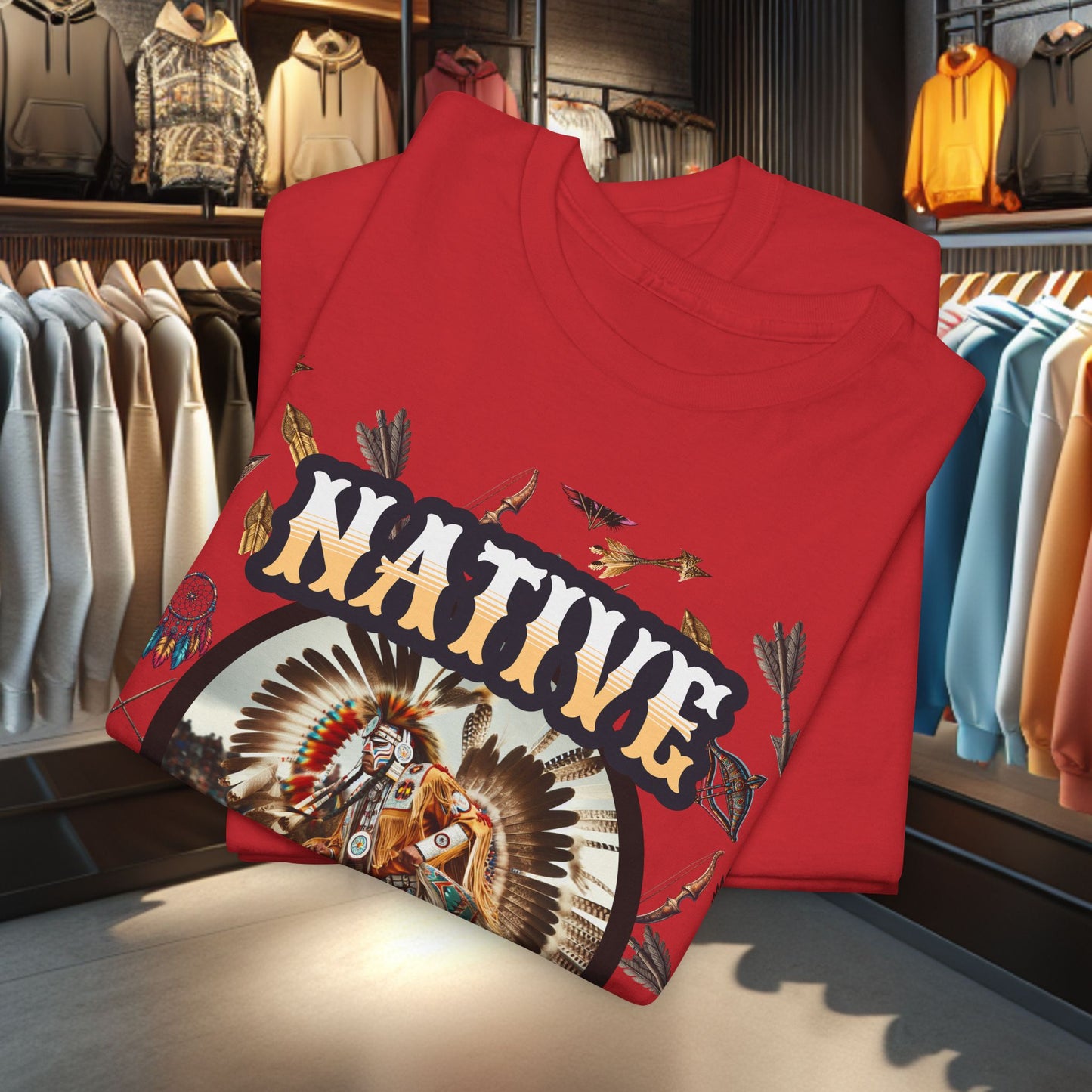 Men's Native - American Native Dancer Tee