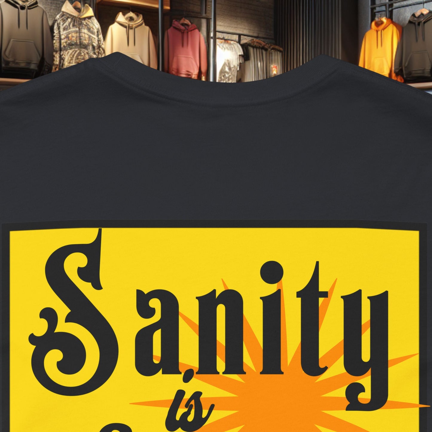 Relaxed Vibes Unisex Tee - Sanity Is Someone Else's Problem