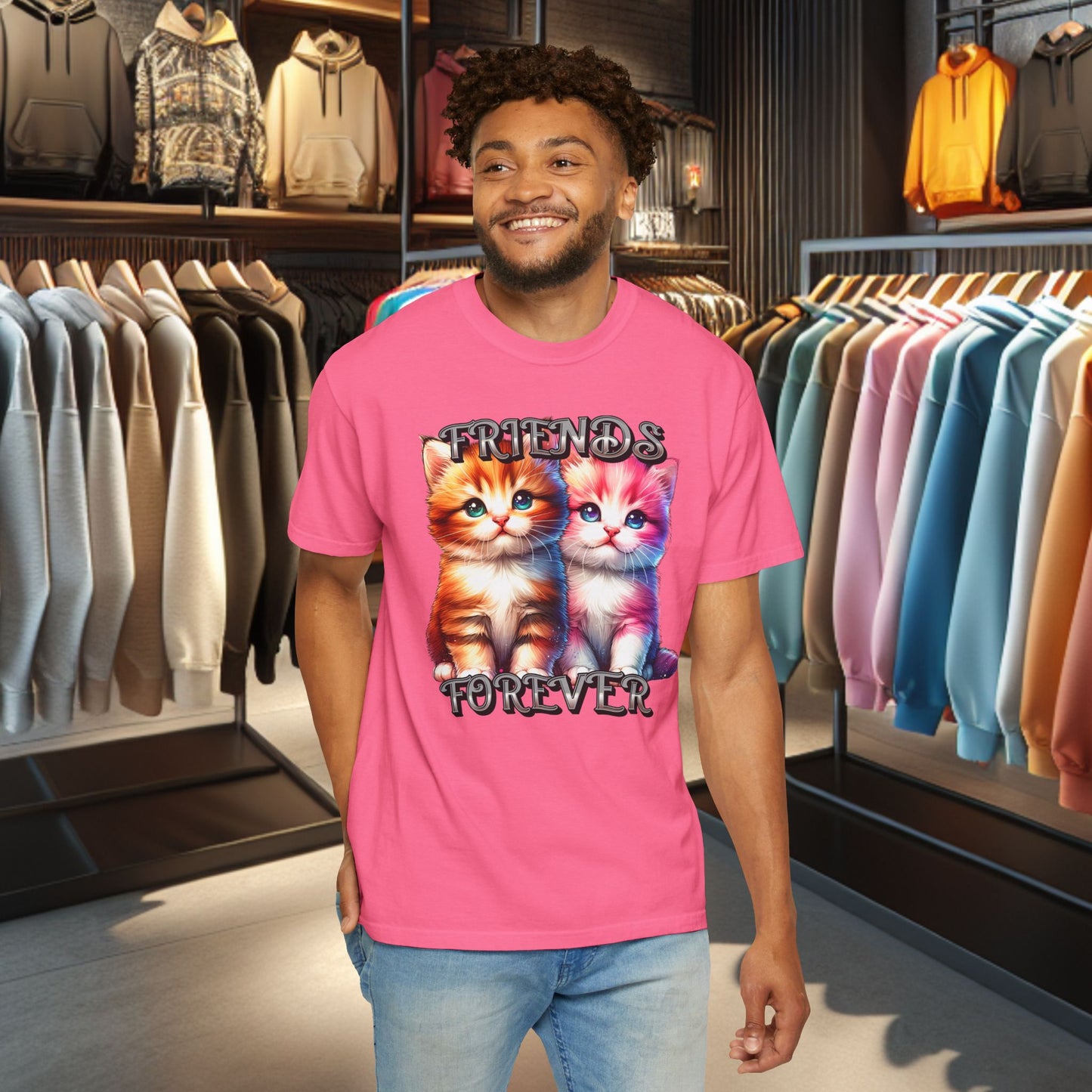 Cat Graphic T-shirt
