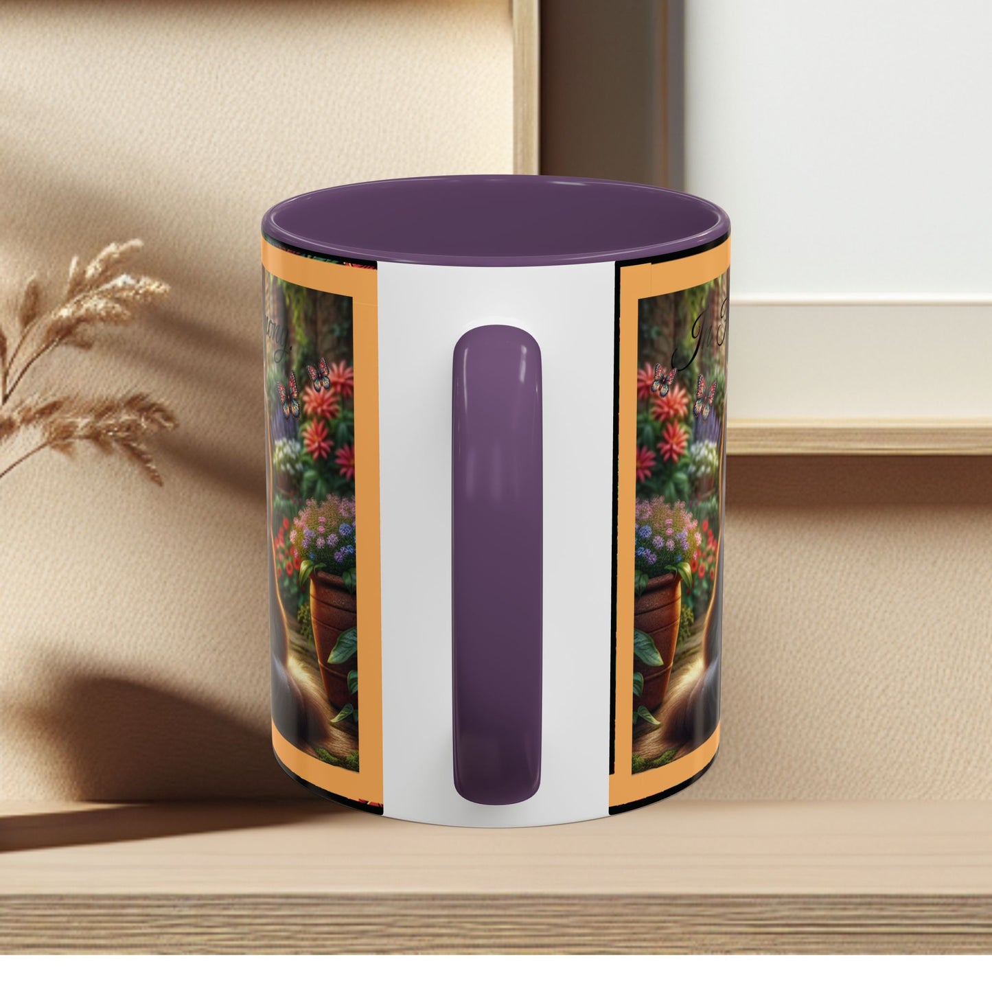 Coffee Mug Cat Wedding
