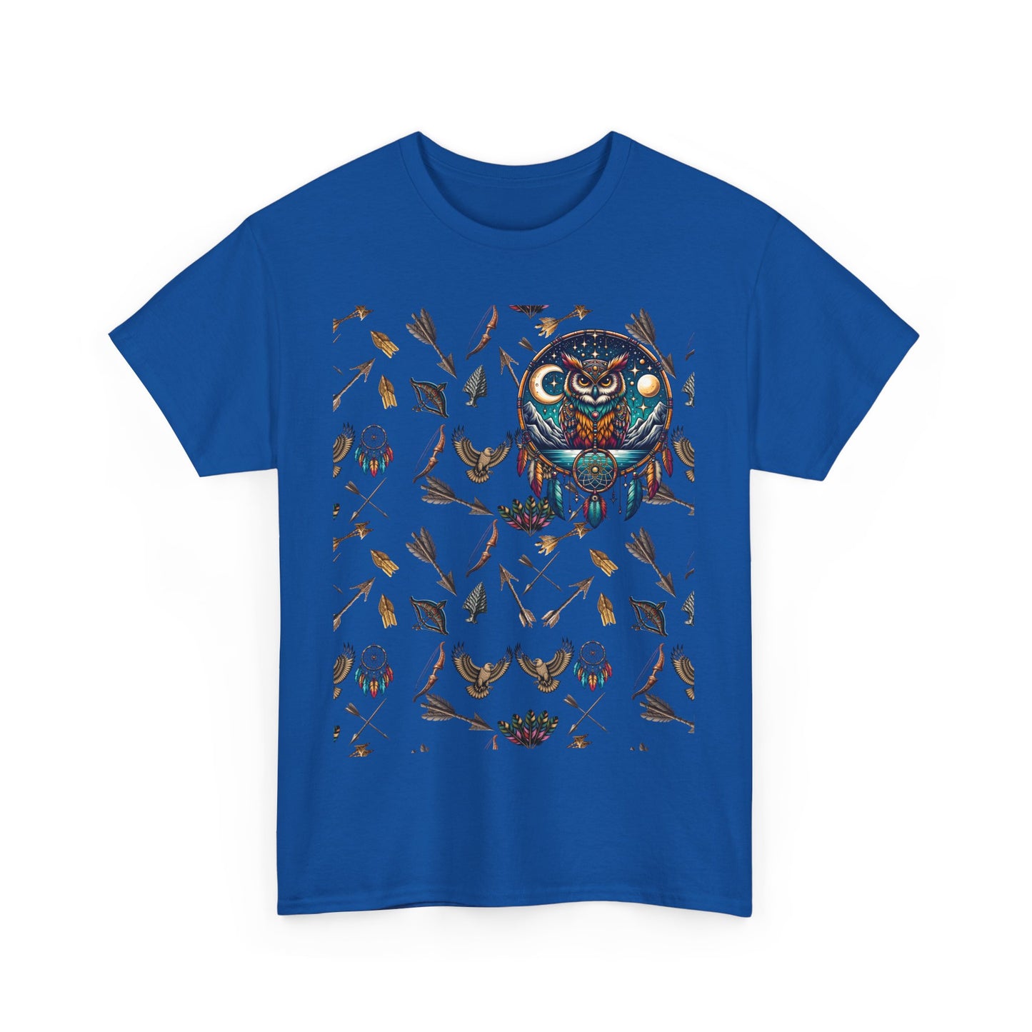 Men's Owl Dreamcatcher Graphic Tee,