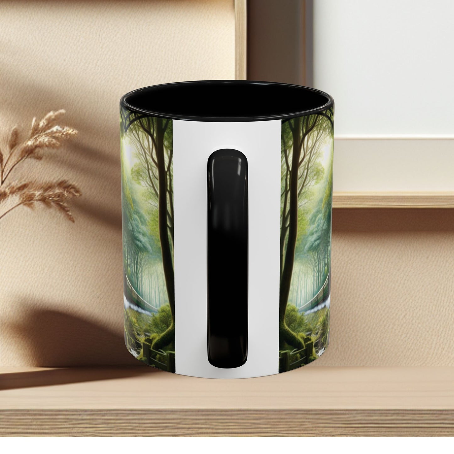 Mug - Jungle Train - Accent Coffee Mug (11oz, 15oz) (AOP)