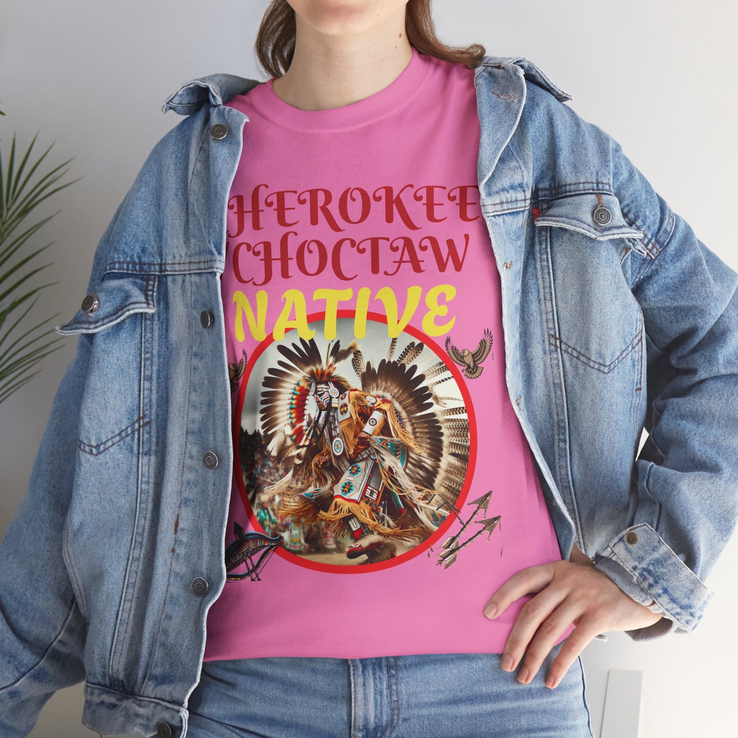 Cherokee / Choctaw Native- Heavy Cotton Tee