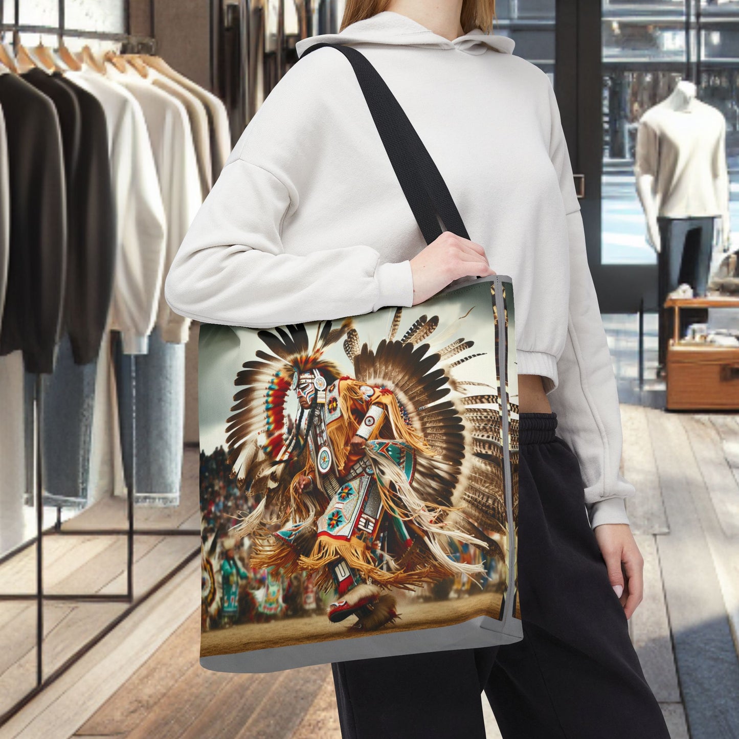 Native Dancer Tote Bag (AOP)