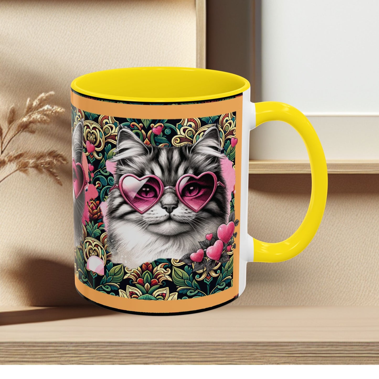 Coffee Mug Kittens Friends