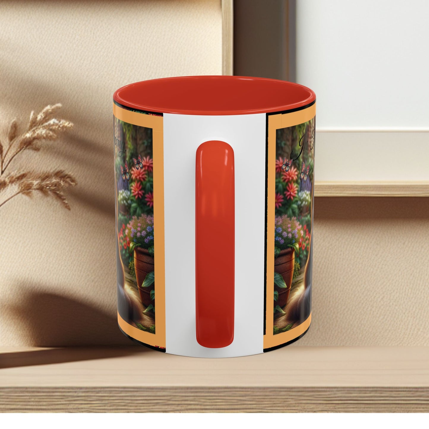 Coffee Mug Cat Wedding