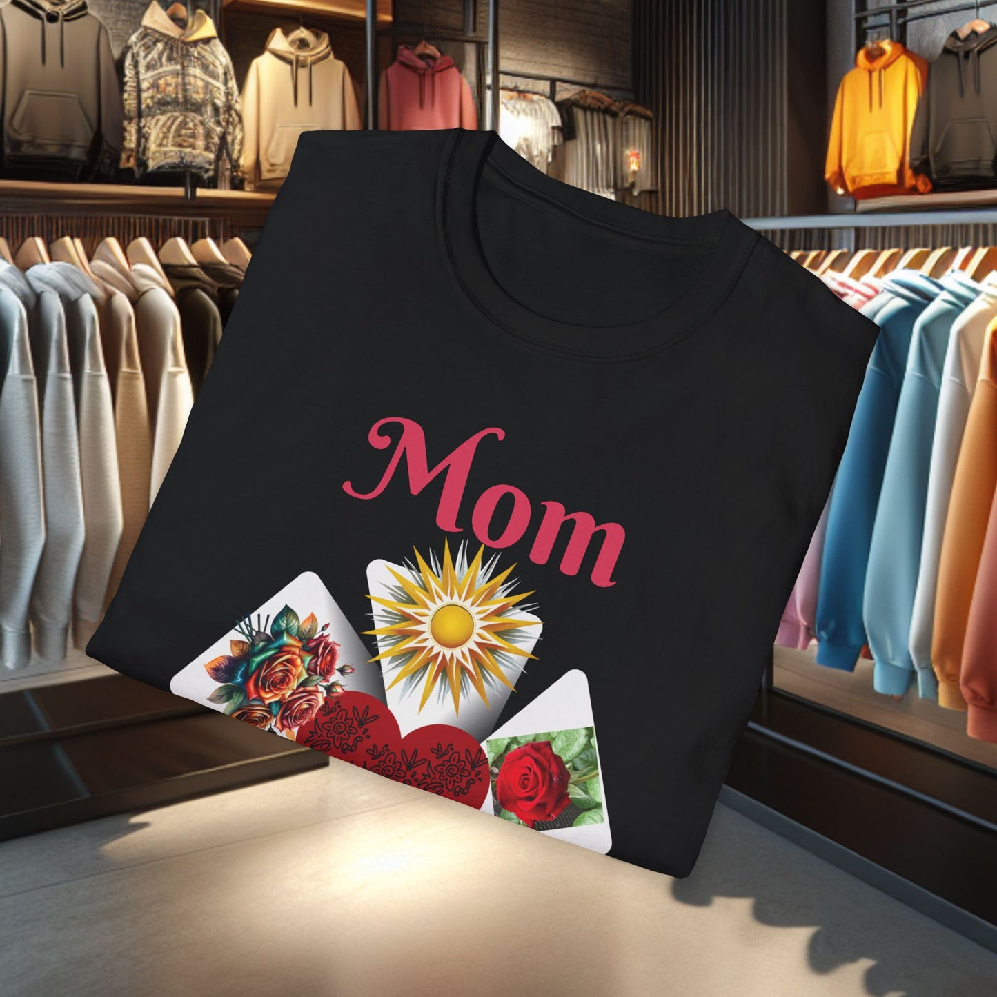 Mom-Themed T-Shirt | Muther Gift, Spring Outfit, Mother Apparel