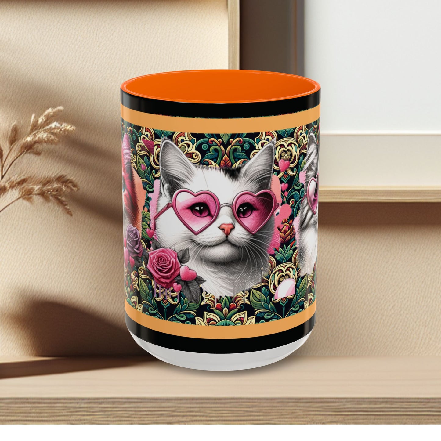 Coffee Mug Kittens Friends