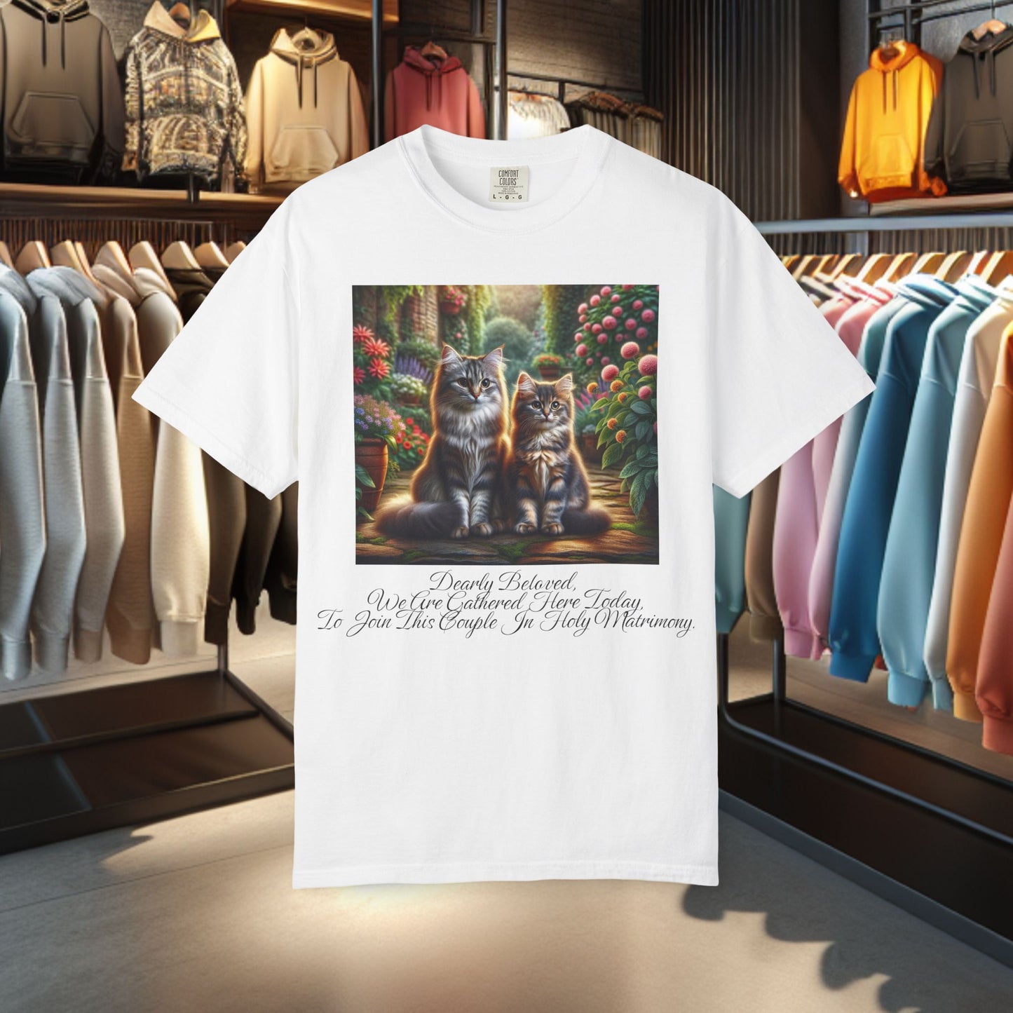 Cat Wedding T-shirt