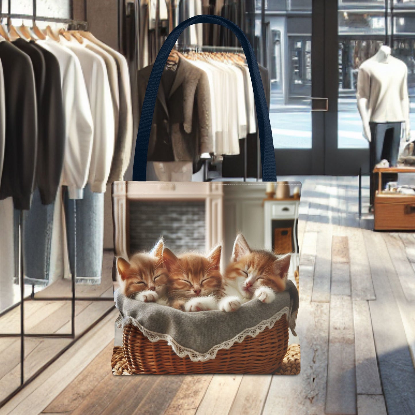 Tote Bag- Cat Nap - Tote Bag (AOP)