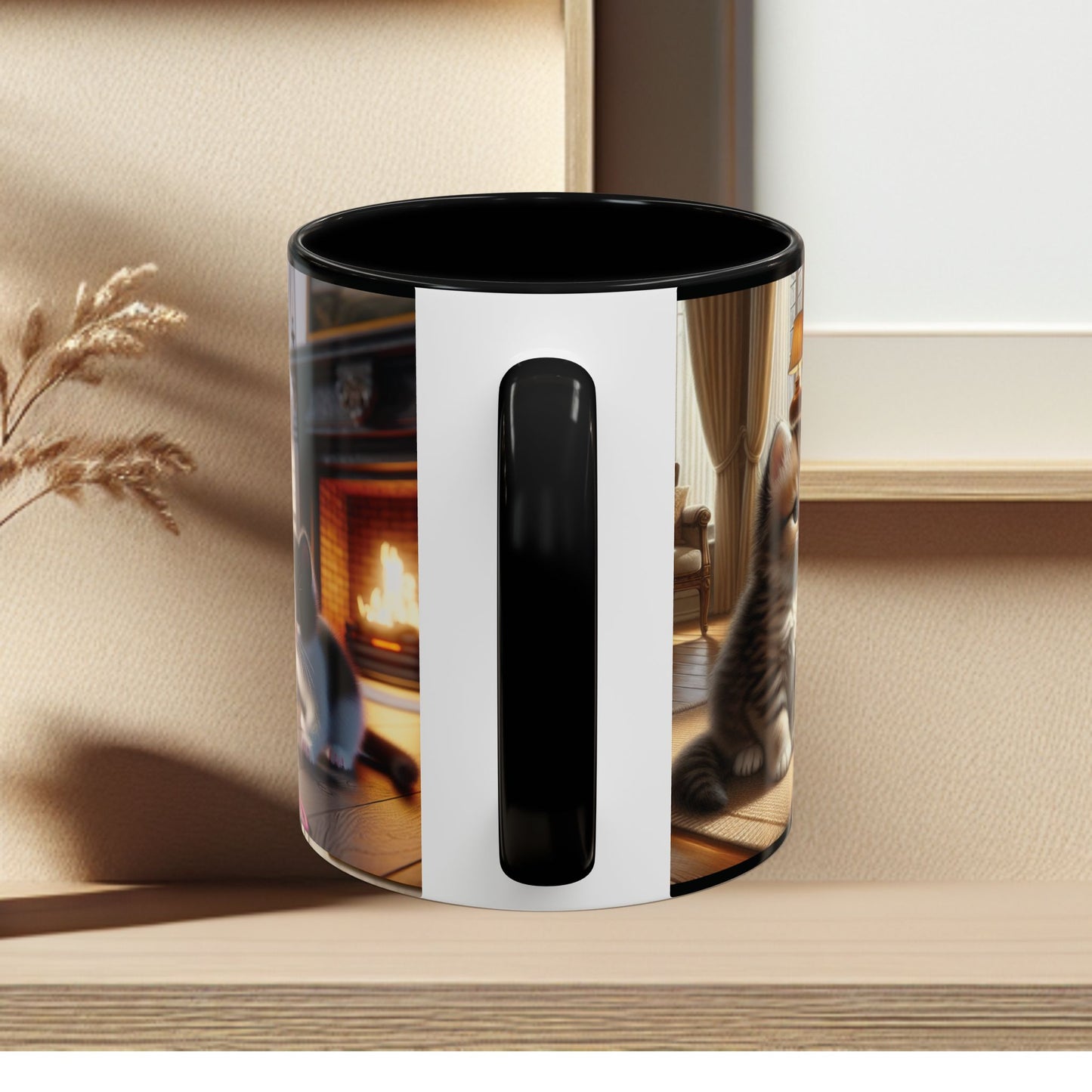 Mug- Kittens - Accent Coffee Mug (11oz, 15oz) (AOP)