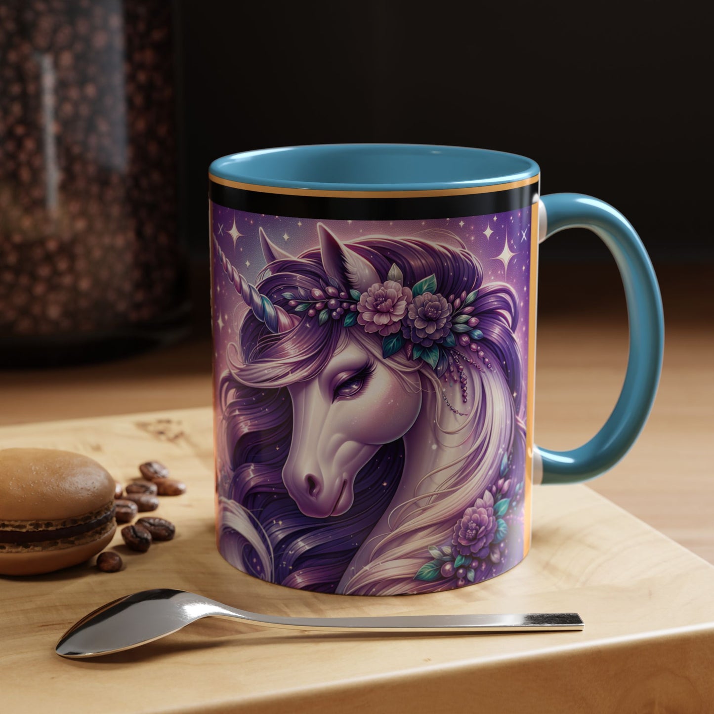 Mug Coffee Unicorns Night and Day - 11oz, 15oz