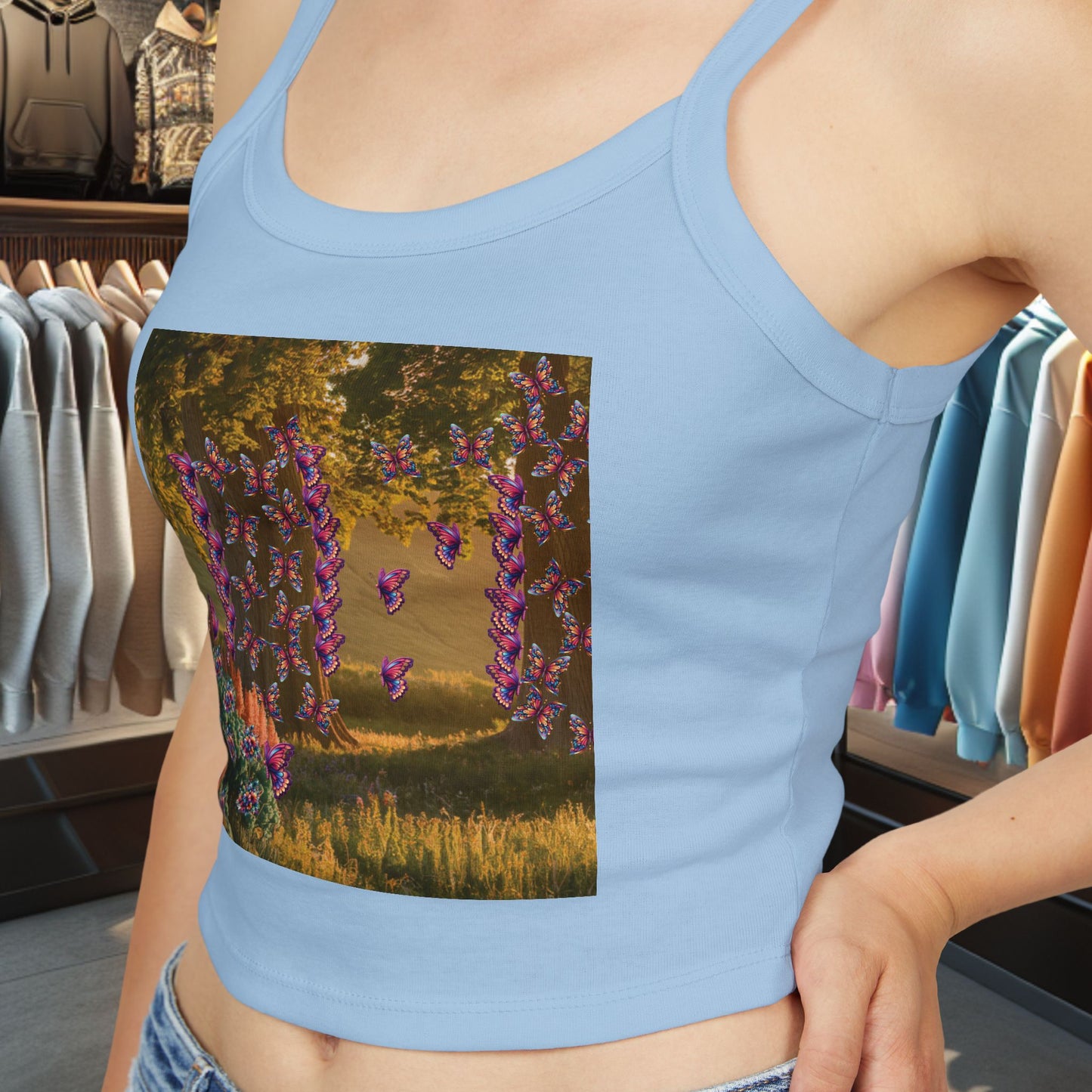 Butterfly Forest Tank Top