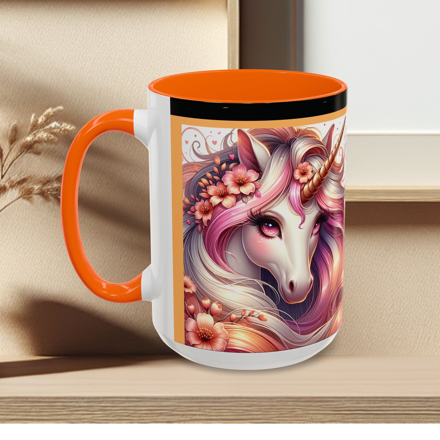 Mug Coffee Unicorns Night and Day - 11oz, 15oz