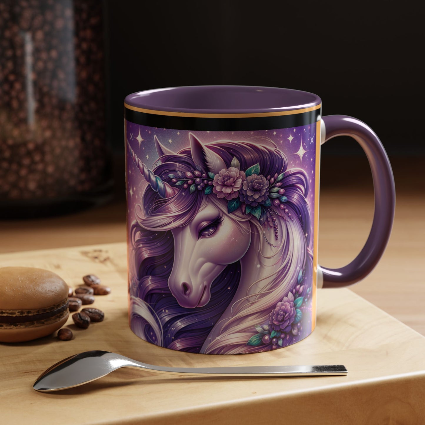 Mug Coffee Unicorns Night and Day - 11oz, 15oz