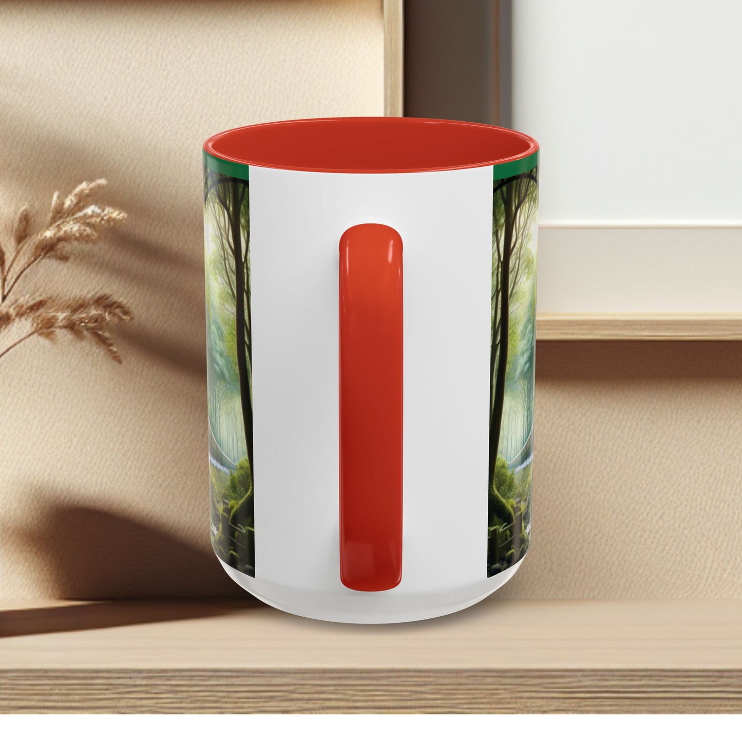 Mug - Jungle Train - Accent Coffee Mug (11oz, 15oz) (AOP)