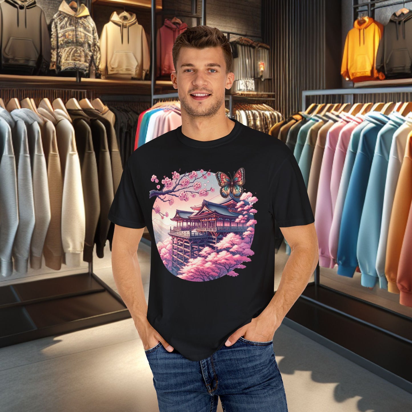 Cherry Blossom Manor Unisex T-shirt