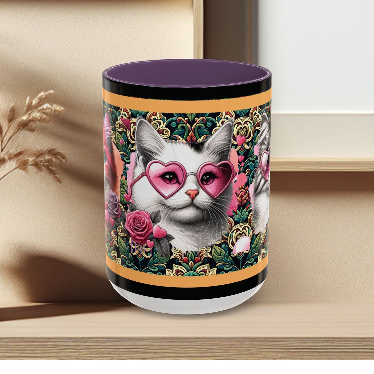 Coffee Mug Kittens Friends