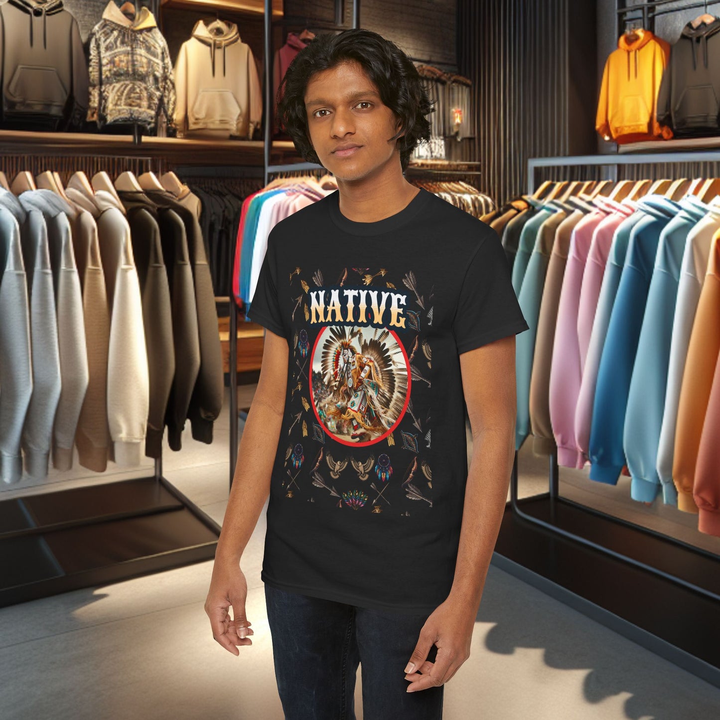 Men's Native - American Native Dancer Tee
