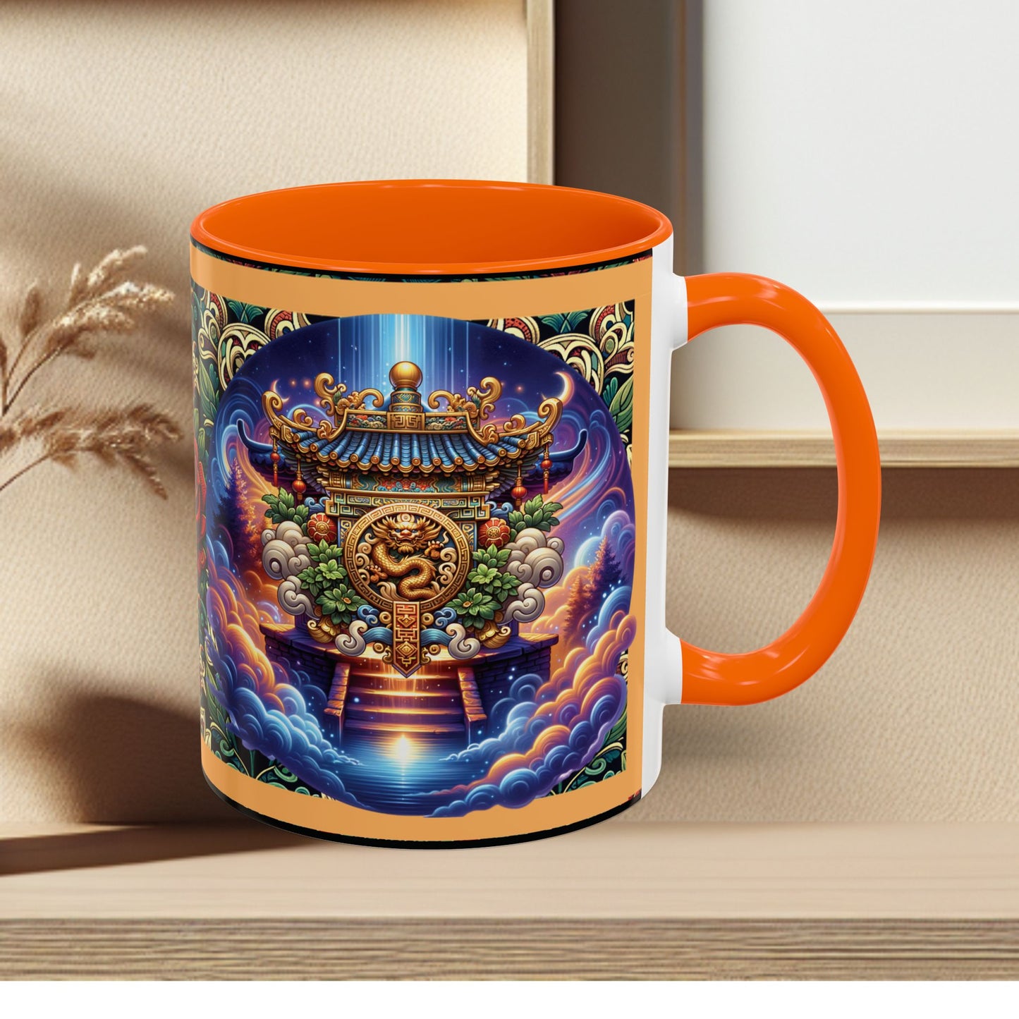 Mug Mystic Temple Rose Coffee Mug 11oz 15oz
