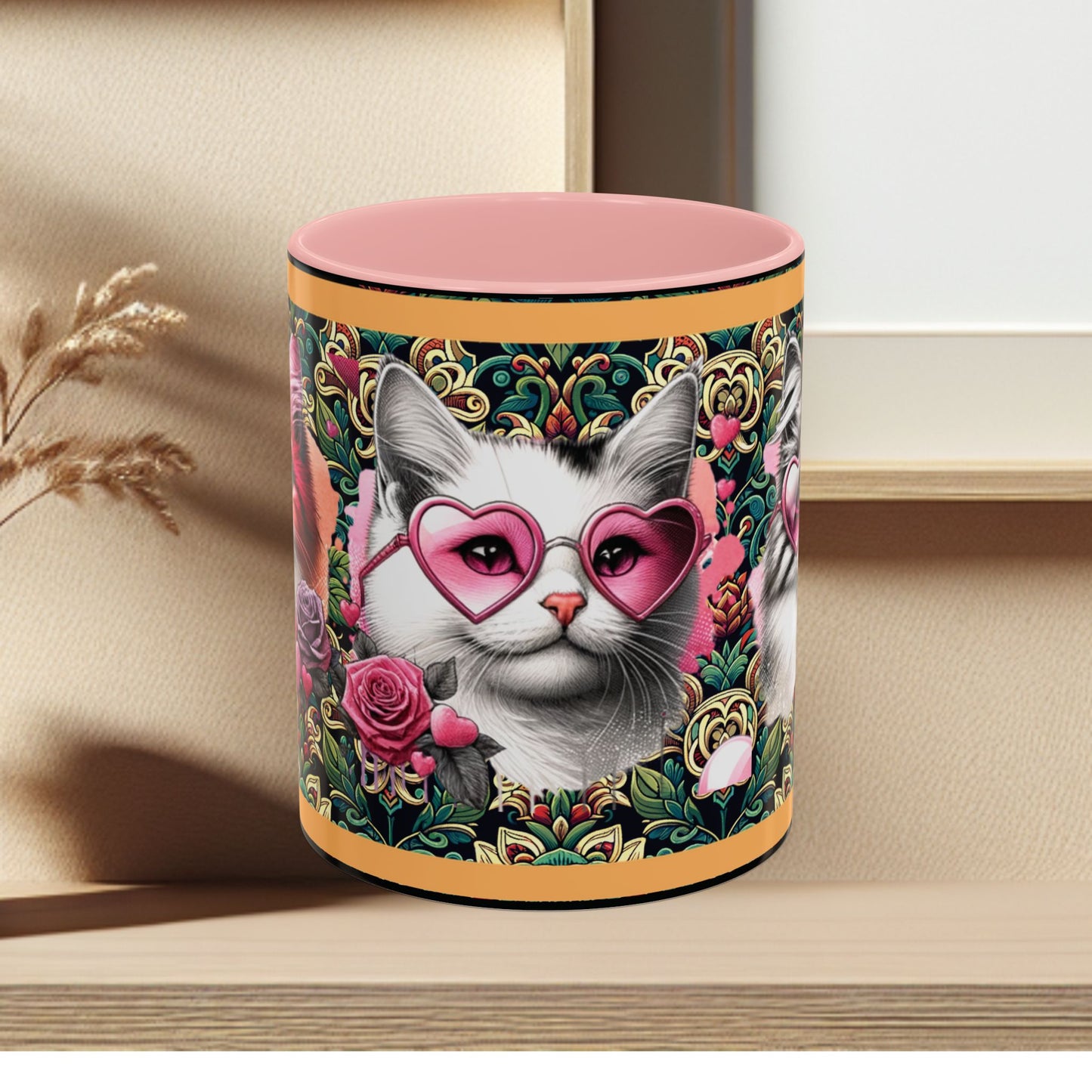 Coffee Mug Kittens Friends