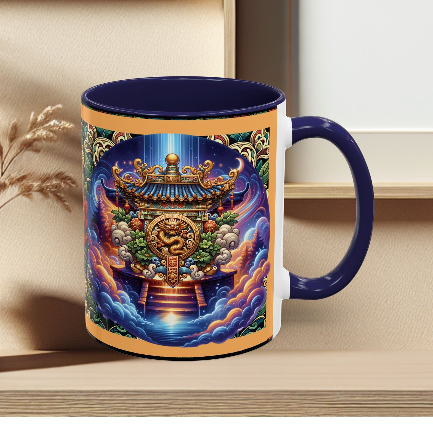 Mug Mystic Temple Rose Coffee Mug 11oz 15oz