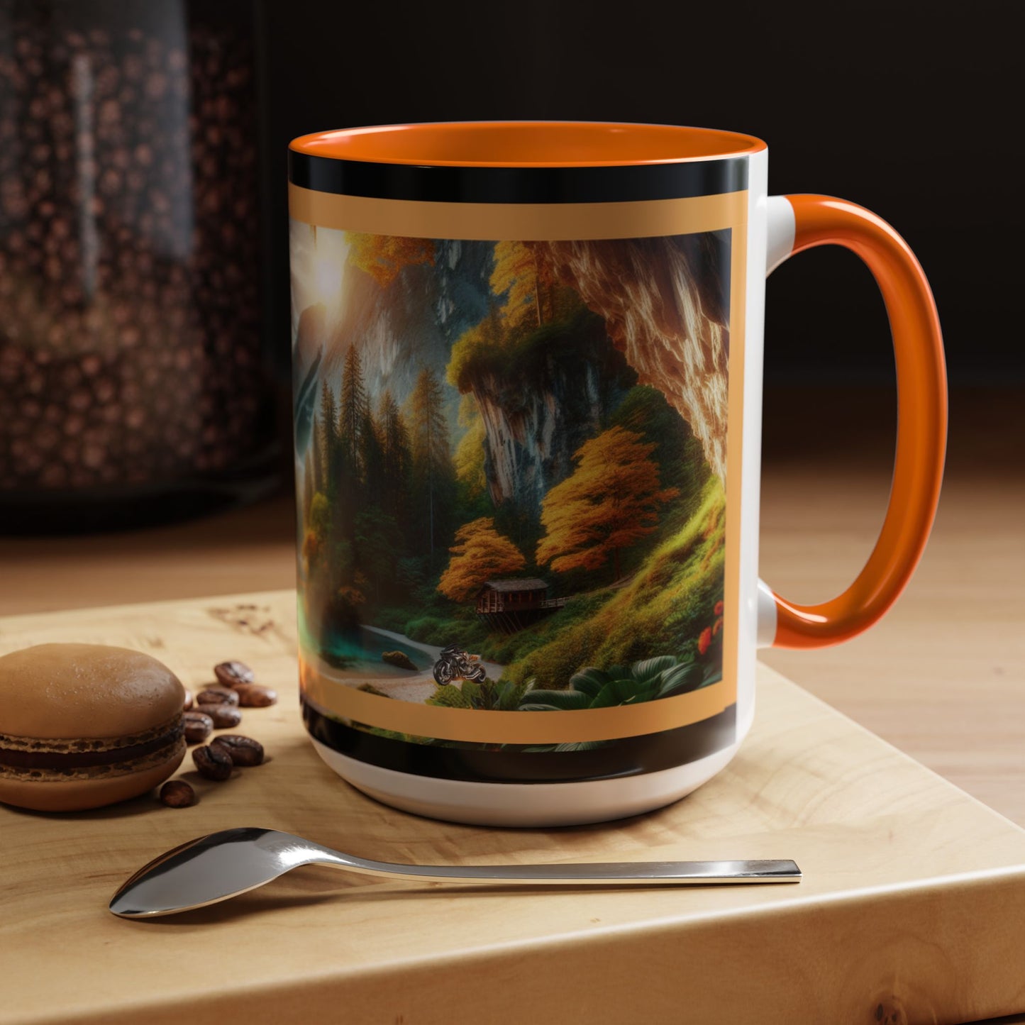Mug: By the River-Accent Coffee Mug (11oz, 15oz)