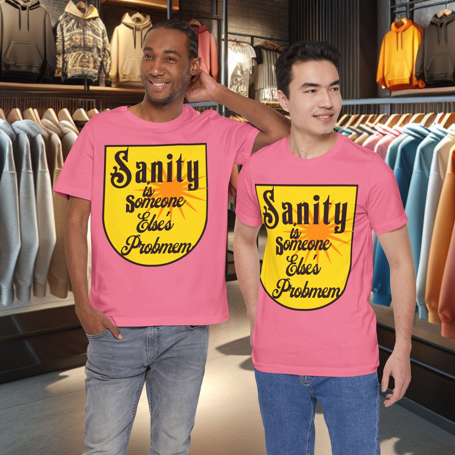 Funny Sanity Unisex Tee
