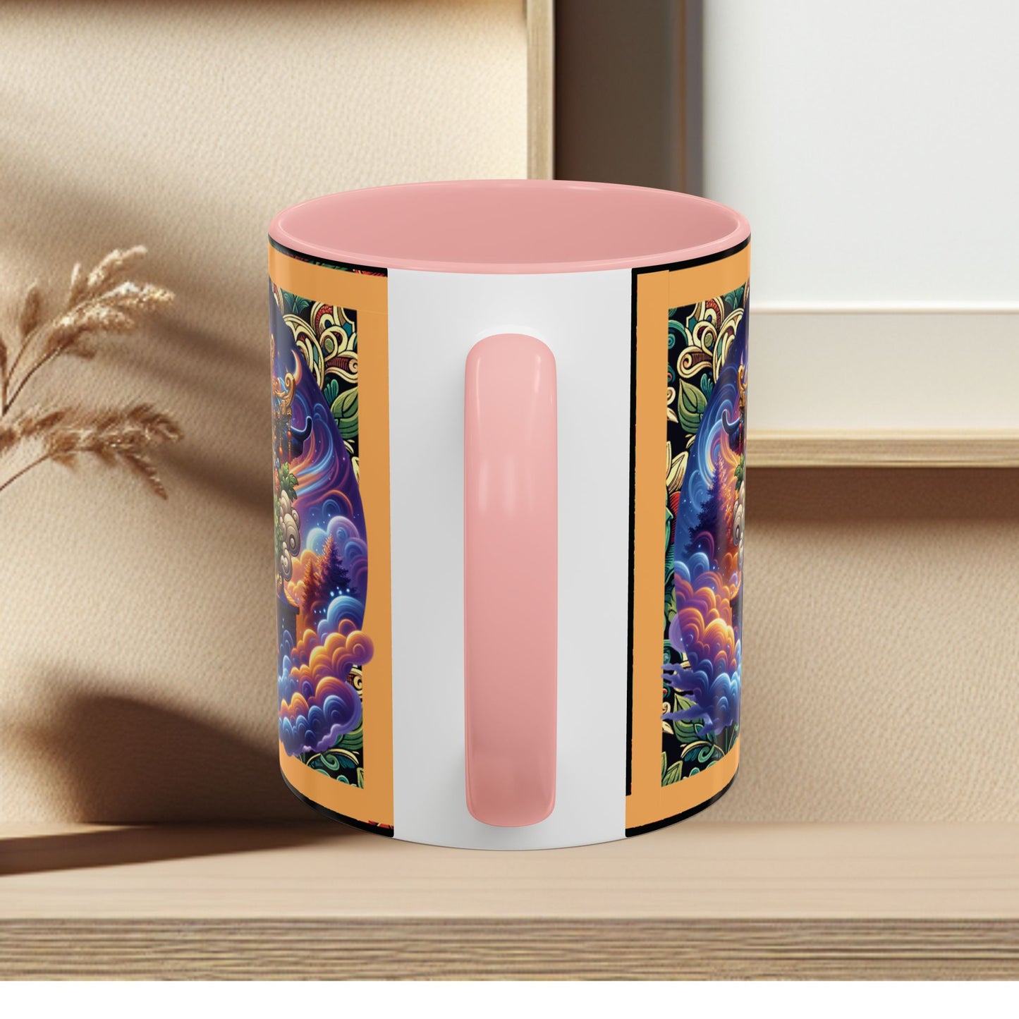 Mug Mystic Temple Rose Coffee Mug 11oz 15oz