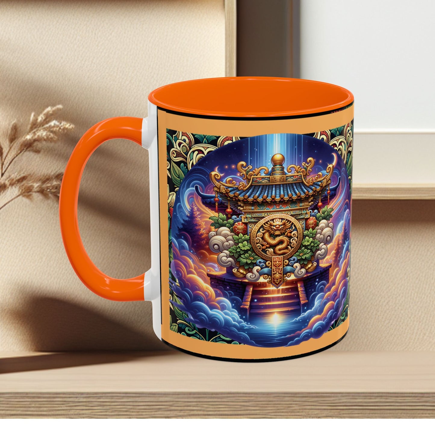 Mug Mystic Temple Rose Coffee Mug 11oz 15oz