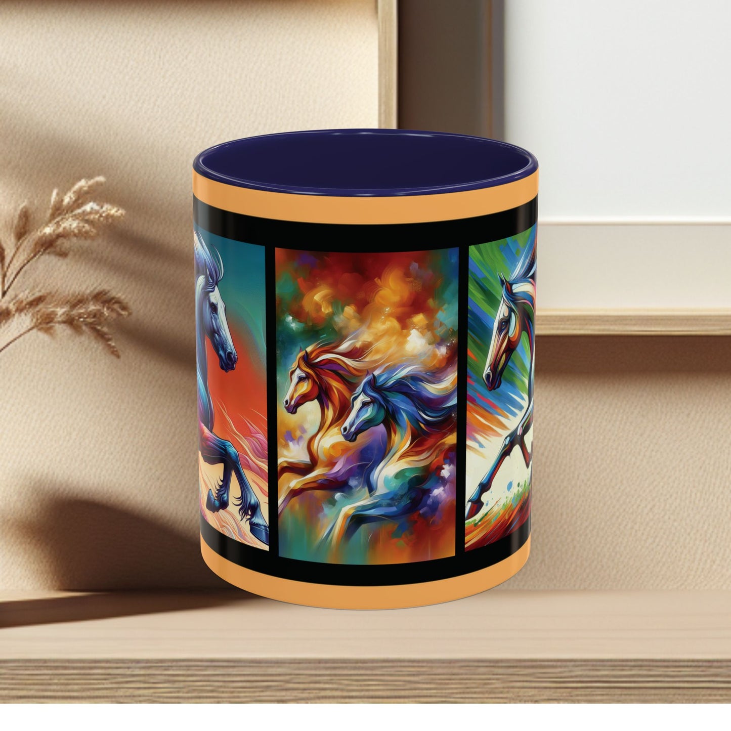 Coffee Mug Cloud Horses 11oz, 15oz
