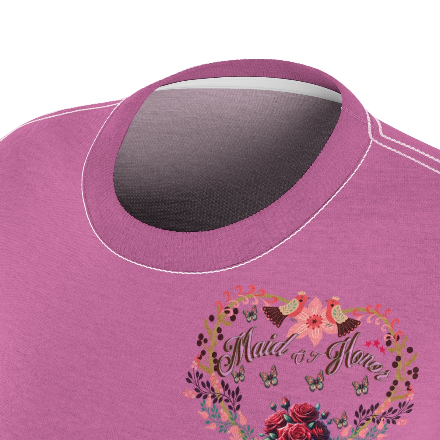 Maid of Honor Tee - Women's Cut & Sew Graphic T-Shirt