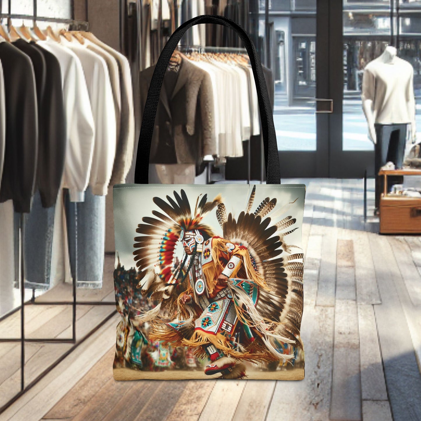 Native Dancer Tote Bag (AOP)