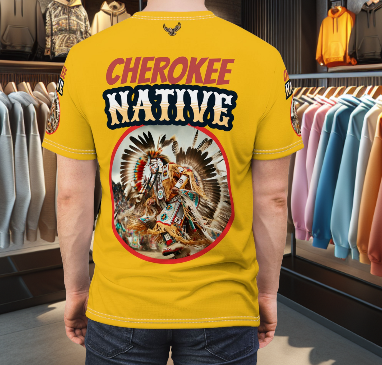 Cherokee Native Tee Yellow