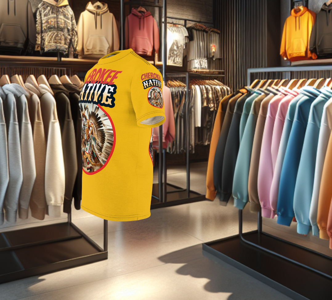Cherokee Native Tee Yellow