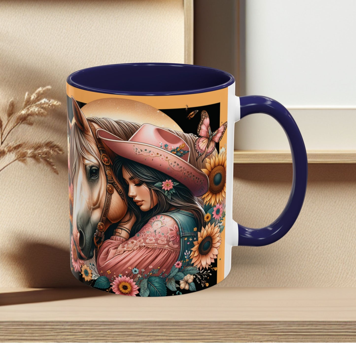 Coffee Mug Cowgirls and they're Horses