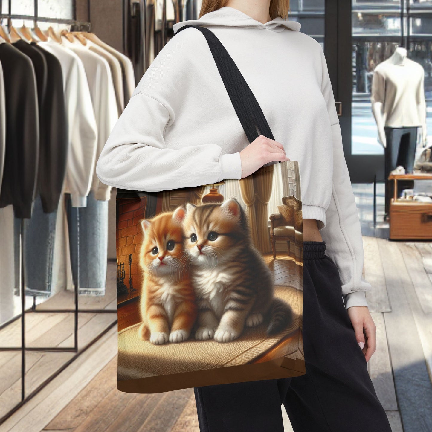 Tote Bag - Kittens - Tote Bag (AOP)