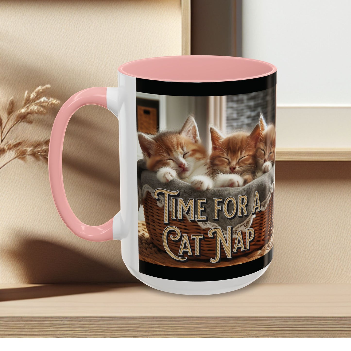 Coffee Mug - Time for a Cat Nap Accent (11, 15oz)
