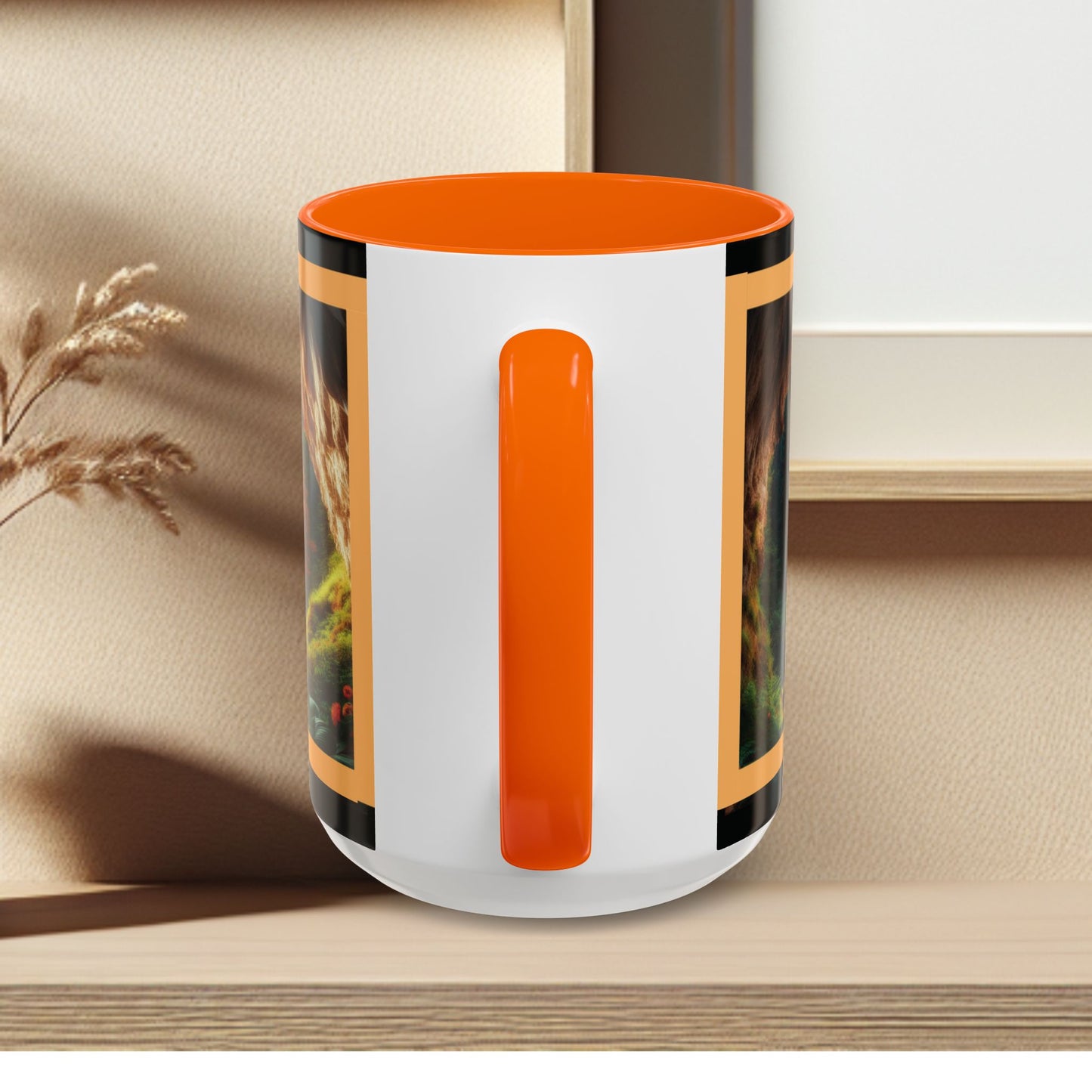 Mug: By the River-Accent Coffee Mug (11oz, 15oz)